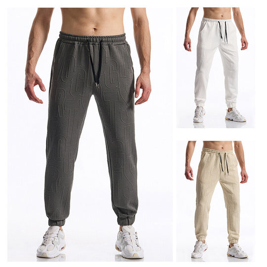 Herren Sportliche Freizeithose mit elastischem Bund und seitlichen Taschen EB