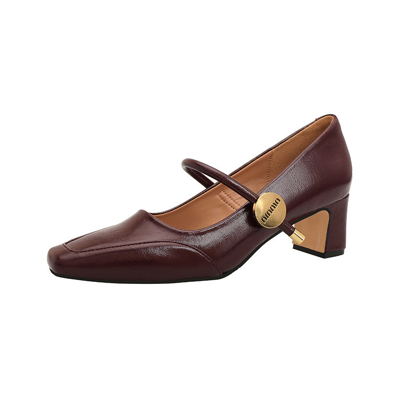 Damen elegante und bequeme Pumps mit verstellbarem Rahmen EB