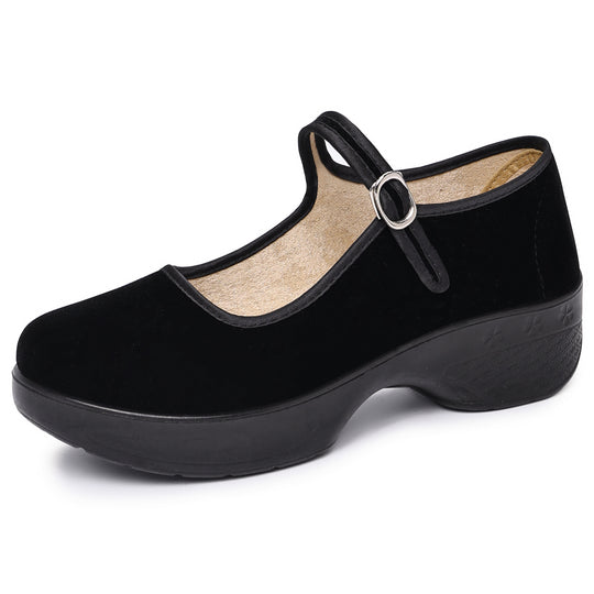 Damen elegante und bequeme Schlappen mit Riemen EB