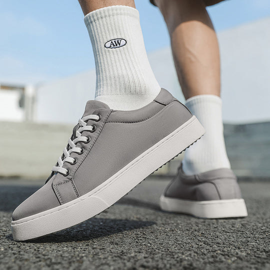Damen Modische und bequeme Sneakers aus veganem Leder EB