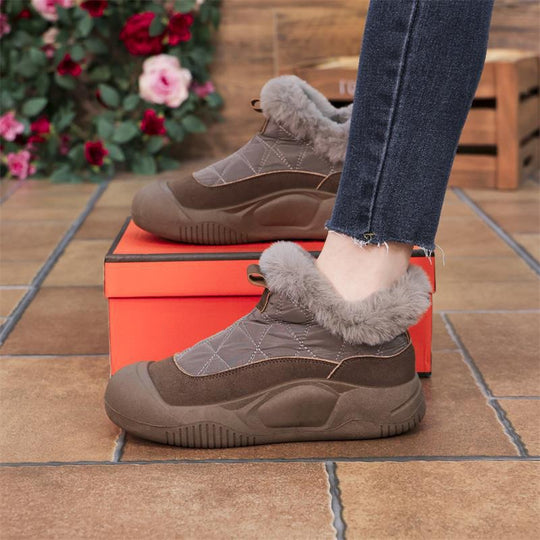 Damen Winterstiefel mit kuscheligem Innenfutter und rutschfester Sohle EB