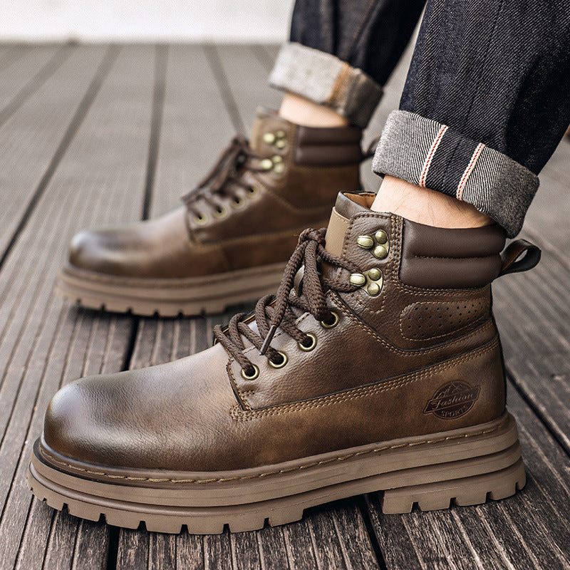 Damen Robuste Schnürboots mit rutschfester Profilsohle und isolierendem Innenfutter EB