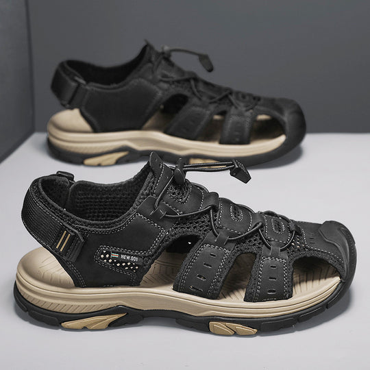 Damen Sportliche Freizeitsandalen mit atmungsaktivem Netz und rutschfester Sohle EB