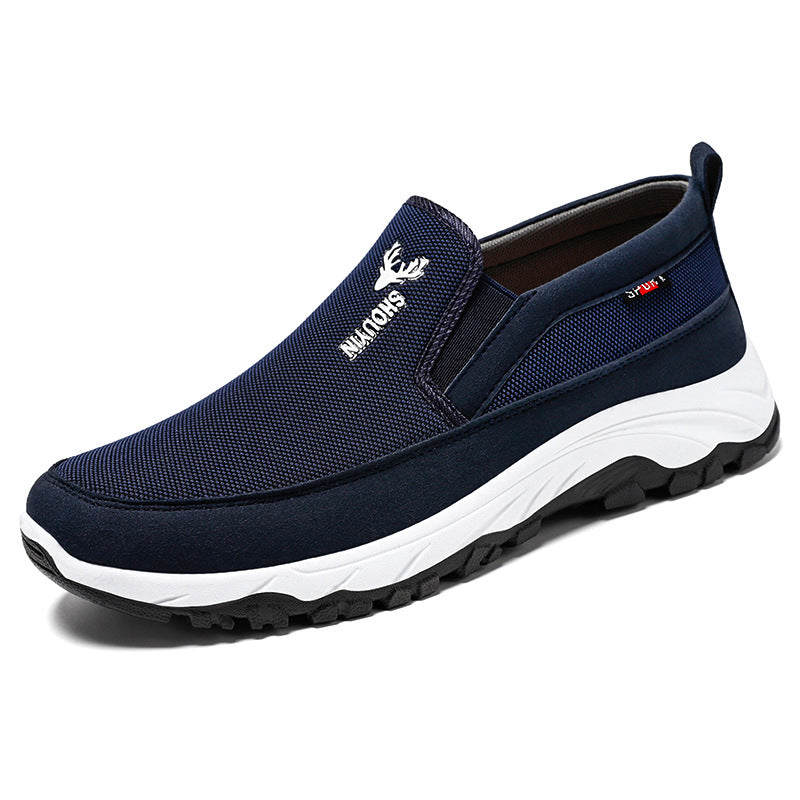 Damen Komfortable und atmungsaktive Slip-On Sneakers mit rutschfester Sohle EB