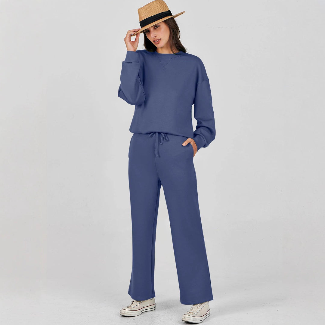 Damen entspannten Komfort Sweatset EB