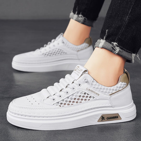 Damen Modische Sneakers mit atmungsaktivem Obermaterial und komfortabler Dämpfung EB