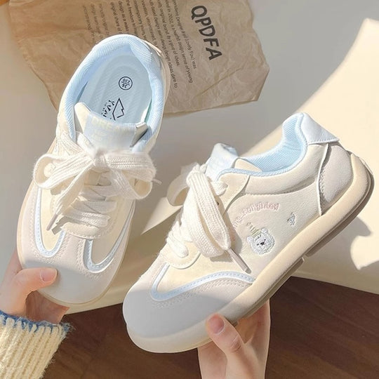 Damen Sportliche Freizeit Sneakers EB
