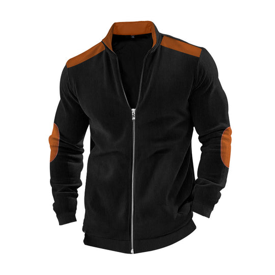 Herren Sportliche Jacke mit Reißverschluss und modischen Akzenten EB