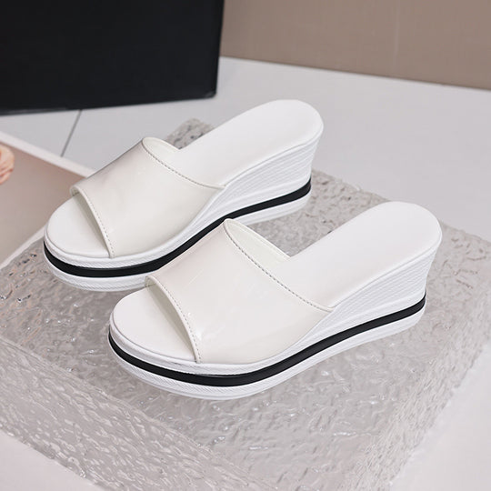 Damen Wedge-Pantoletten mit komfortablem Fußbett und stylischem Design EB