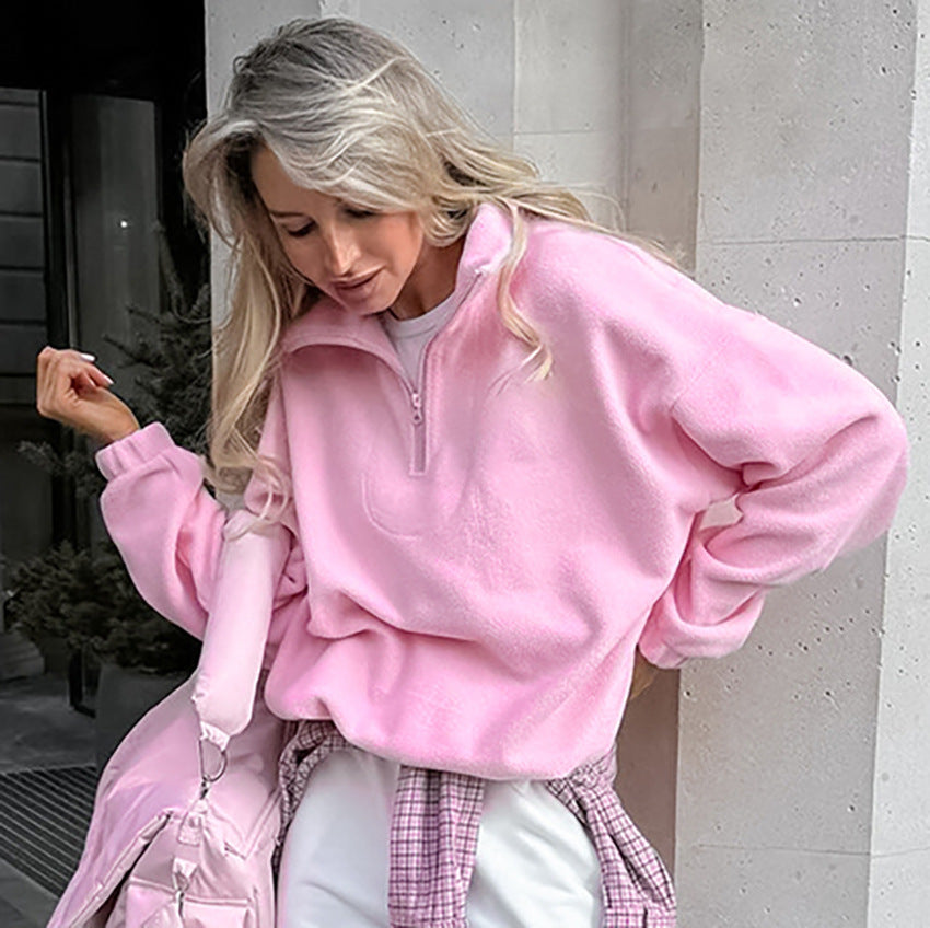 Damen Fleece Pullover EB