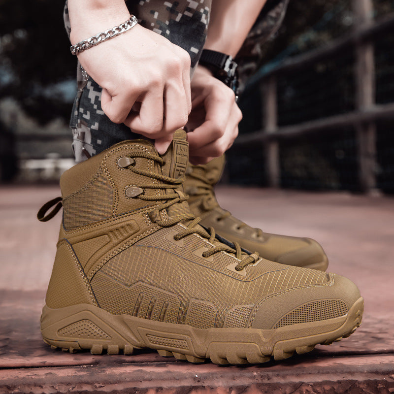 Herren Multifunktionale Stiefel mit hohem Knöchelschutz und rutschfester Sohle EB