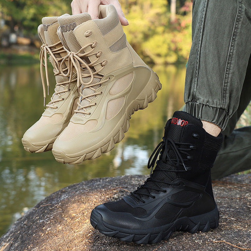 Herren Multifunktionale Outdoor-Wanderschuhe mit rutschfester Sohle und atmungsaktivem Obermaterial EB
