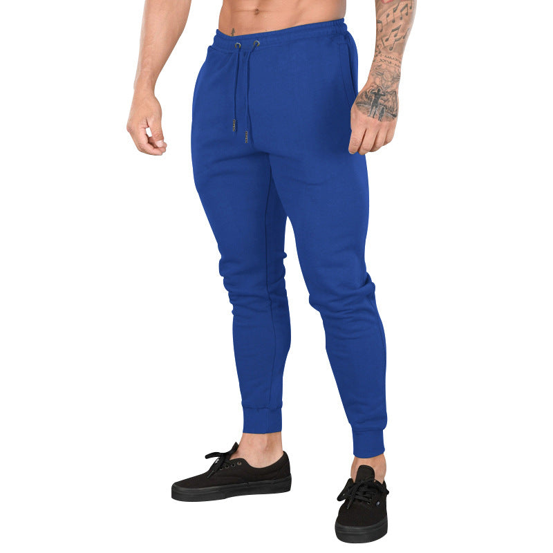 Herren Slim-Tapered Sweat-Jogger mit elastischem Tunnelzugbund & gerippten Knöchelbündchen EB