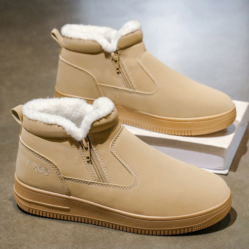 Damen Thermo Stiefeletten mit weich gefüttertem Innenraum und rutschfester Sohle EB
