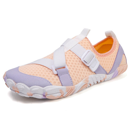Damen Atmungsaktive Wassersportschuhe mit rutschfester Sohle und verstellbarem Riemen EB