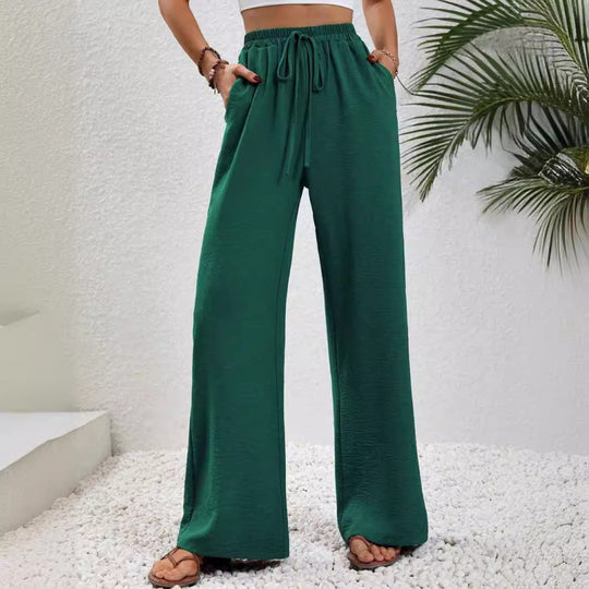 Damen Luftige Weite Sommerhosen EB