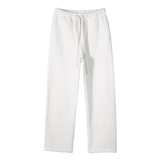 Damen nan weite Relax-Sweathose mit elastischem Komfortbund, kontrastierendem Kordelzug und geradem Bein EB