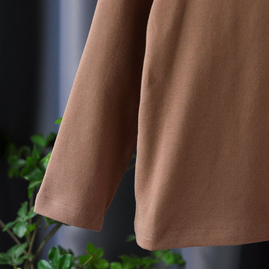 Mädchen Langarmshirt mit elegantem Stehkragen und filigraner Bestickung EB