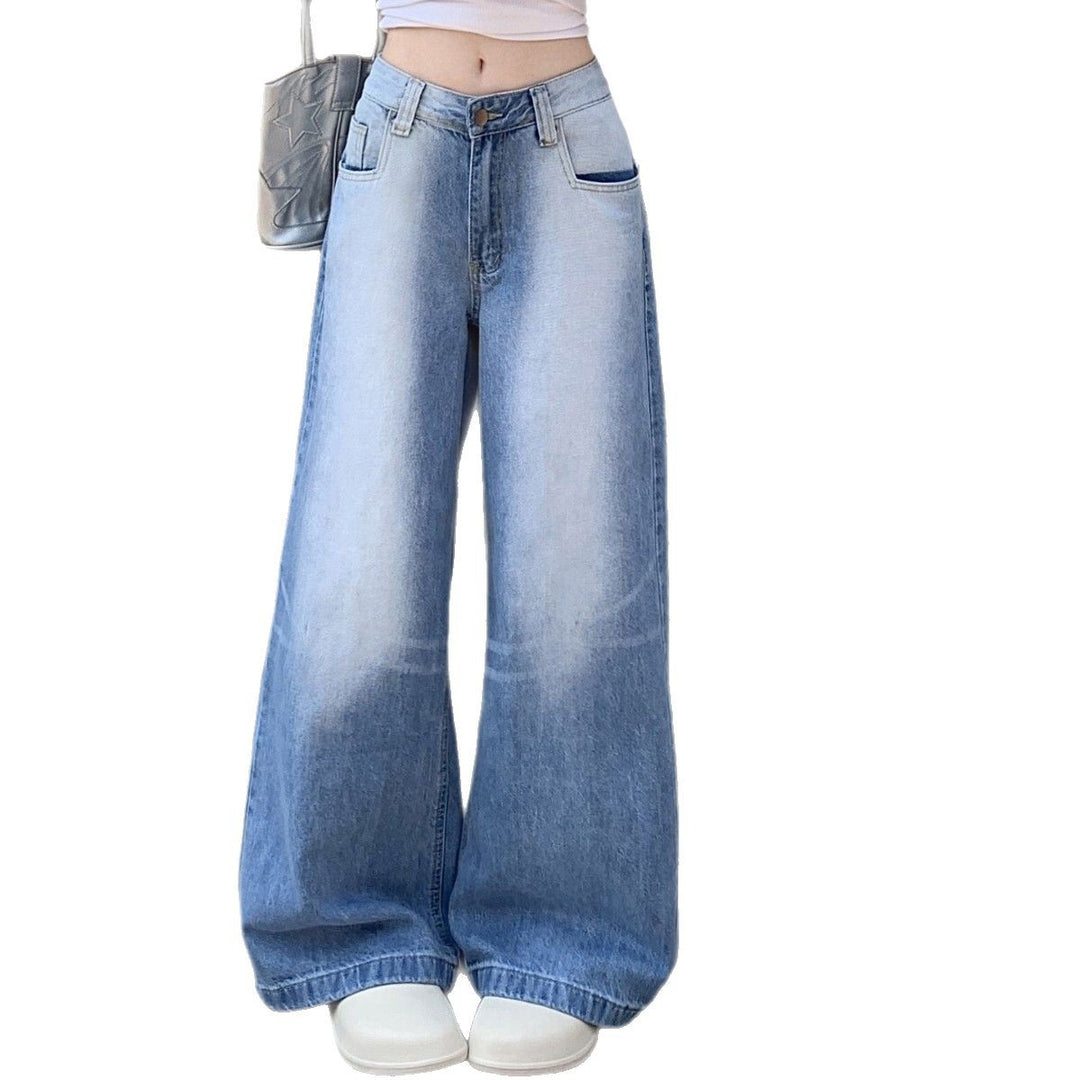 Damen Weite Jeanshose EB