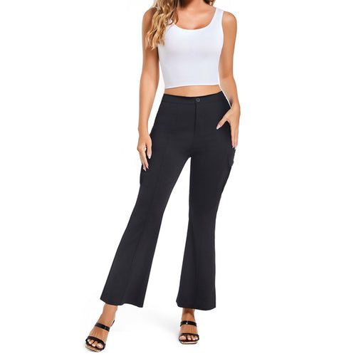 Damen Bootcut Cargo-Hose EB