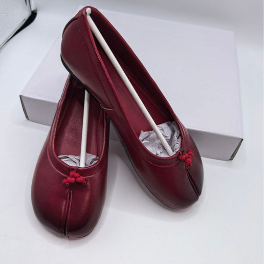 Damen Ballerinas mit elegantem Knotenakzent EB