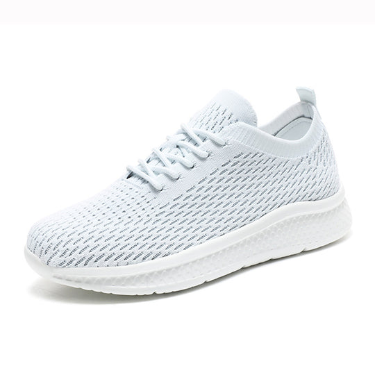 Damen Sportliche Freizeitsneaker mit atmungsaktivem Mesh-Obermaterial EB
