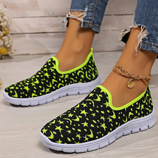 Damen Slip-On Sportliche Sneakers EB