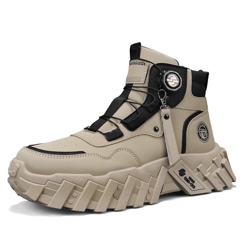 Damen Schnürstiefel mit rutschfester Sohle und innovativem Verschlusssystem EB