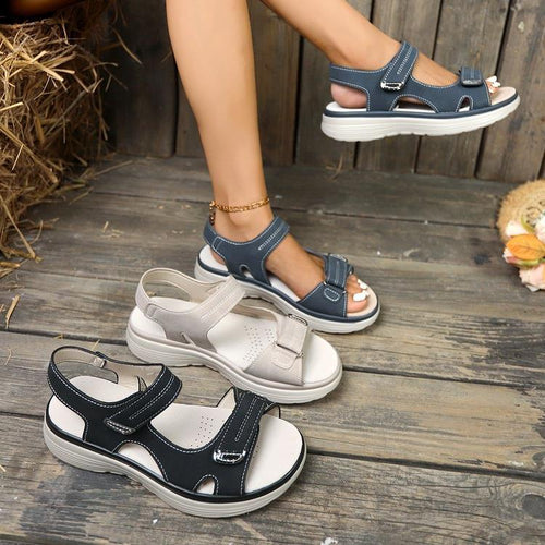 Damen Komfortable Sportsandalen mit verstellbarem Riemen EB