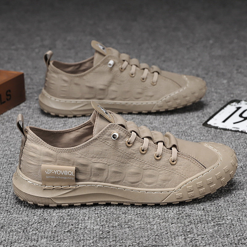 Damen Komfortable Sneaker mit strukturiertem Obermaterial EB