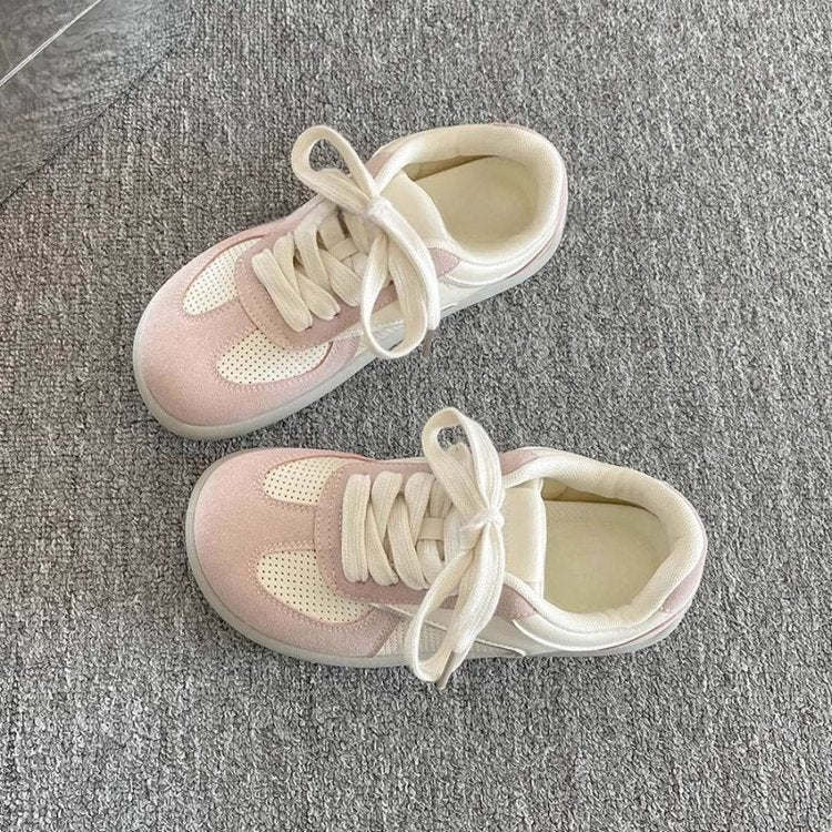 Damen Sportliche Sneakers mit atmungsaktiver Mesh-Oberfläche und bequemer Dämpfung EB