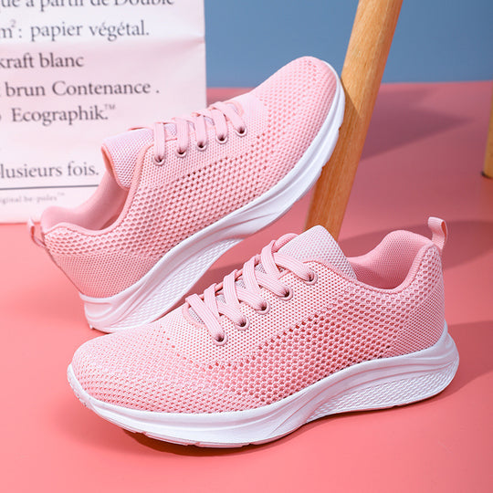 Damen Atmungsaktive und flexible Sneakers mit rutschfester Sohle EB