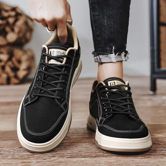 Damen Fashion Sneakers mit atmungsaktivem Obermaterial und rutschfester Sohle EB
