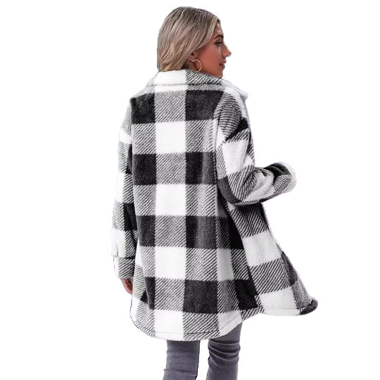 Damen Flanell-Winterjacke EB