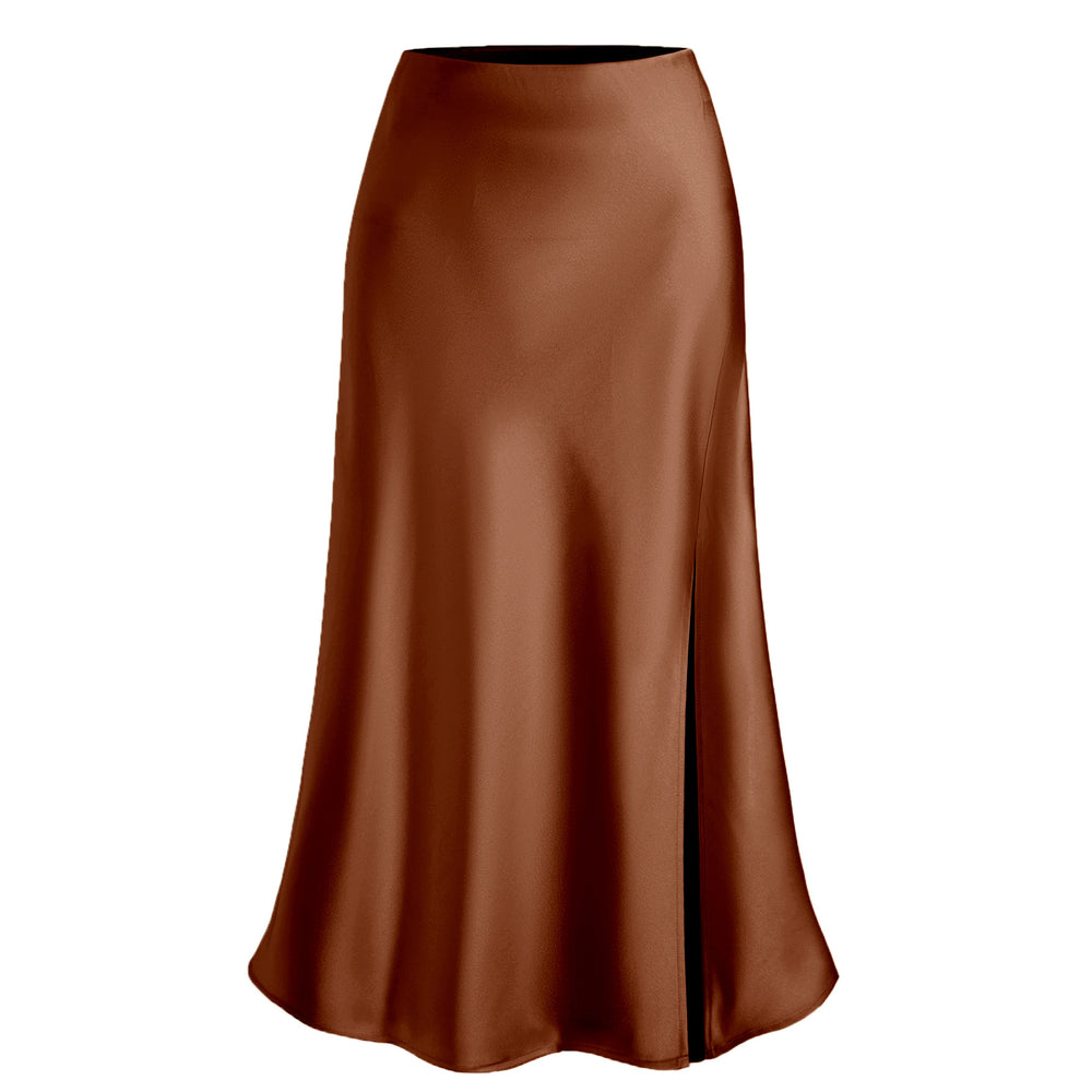 Damen Eleganter und fließender Maxikleid EB