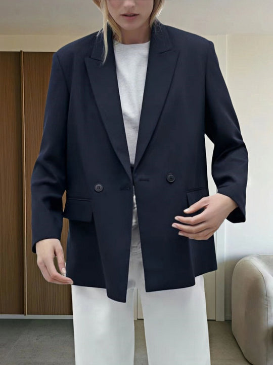 Damen Modischer und eleganter Oversized Blazer EB