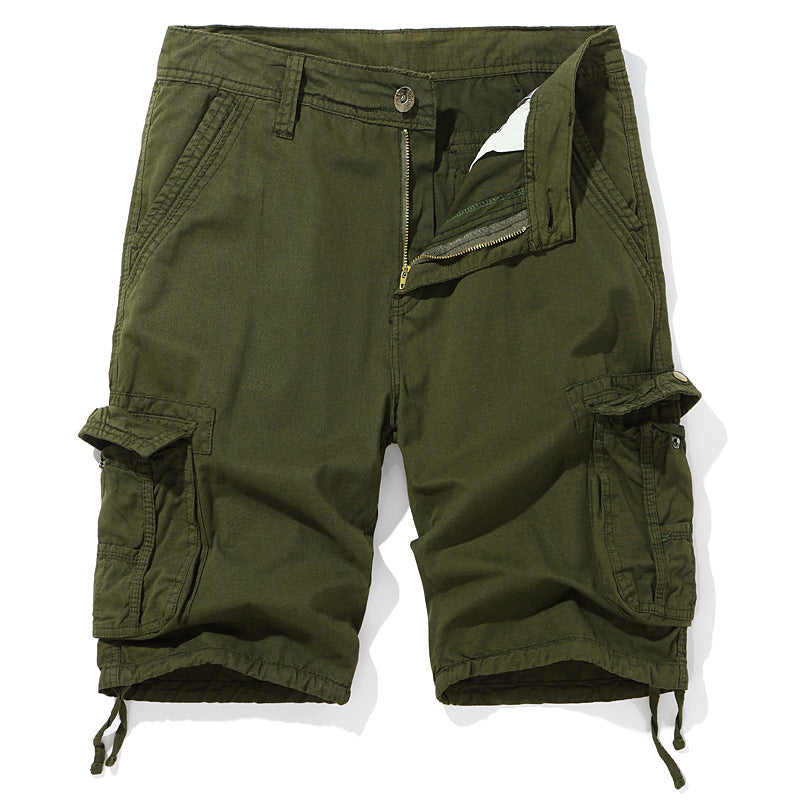 Herren Cargo-Shorts mit praktischen Taschen und verstellbarem Kordelzug EB