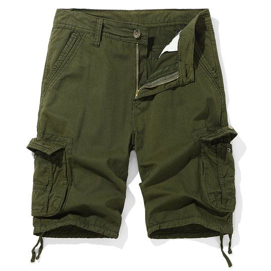 Herren Cargo-Shorts mit praktischen Taschen und verstellbarem Kordelzug EB