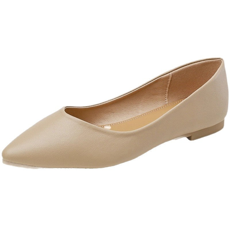 Damen Elegante Ballerinas mit spitzem Design und weich gepolsterter Innensohle EB