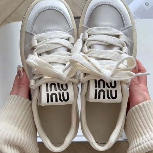 Damen Sportliche Sneakers mit atmungsaktivem Obermaterial und rutschfester Sohle EB