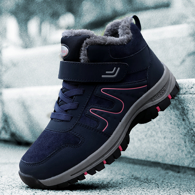 Damen Isolierte Winterwanderschuhe mit rutschfester Sohle und warmem Innenfutter EB