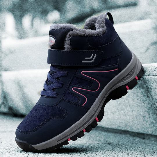 Damen Isolierte Winterwanderschuhe mit rutschfester Sohle und warmem Innenfutter EB