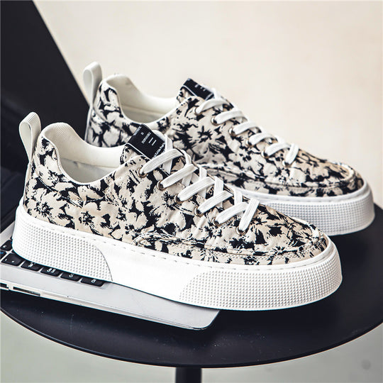 Damen Freizeitschuhe mit floralem Muster EB