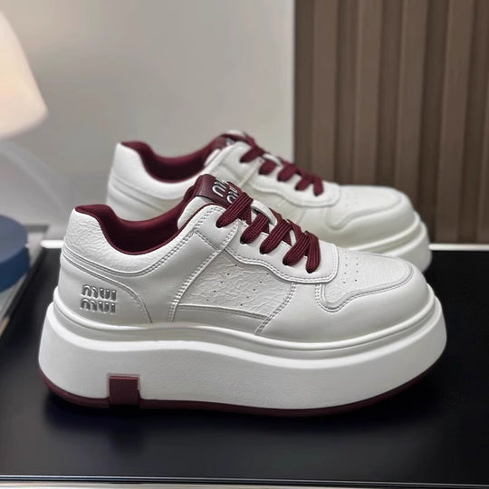 Damen Sneakers mit dicker Platform und stylischem Design EB