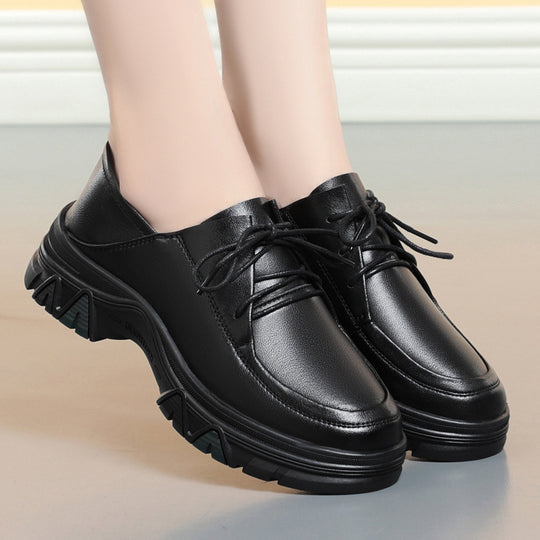Damen Komfortable Schnürschuhe mit rutschfester Sohle und modischem Design EB