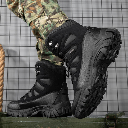 Herren Multifunktionale Tactical Stiefel mit rutschfester Sohle und atmungsaktiver Konstruktion EB