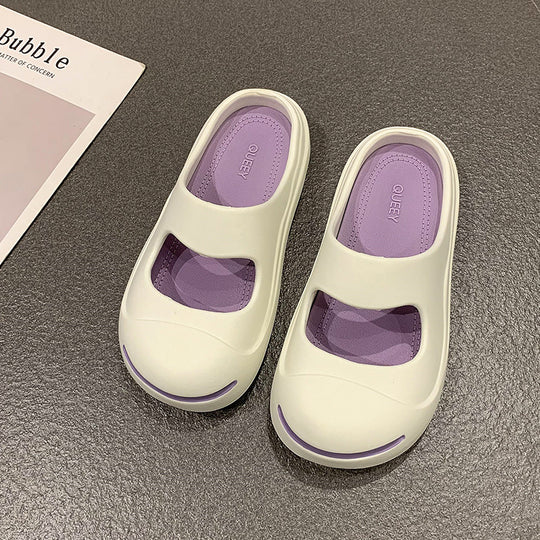 Damen Rutschfeste Clogs mit atmungsaktivem Design und komfortablem Fußbett EB