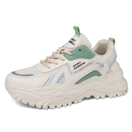 Damen Sportliche Sneakers mit dickem Profil und atmungsaktivem Obermaterial EB