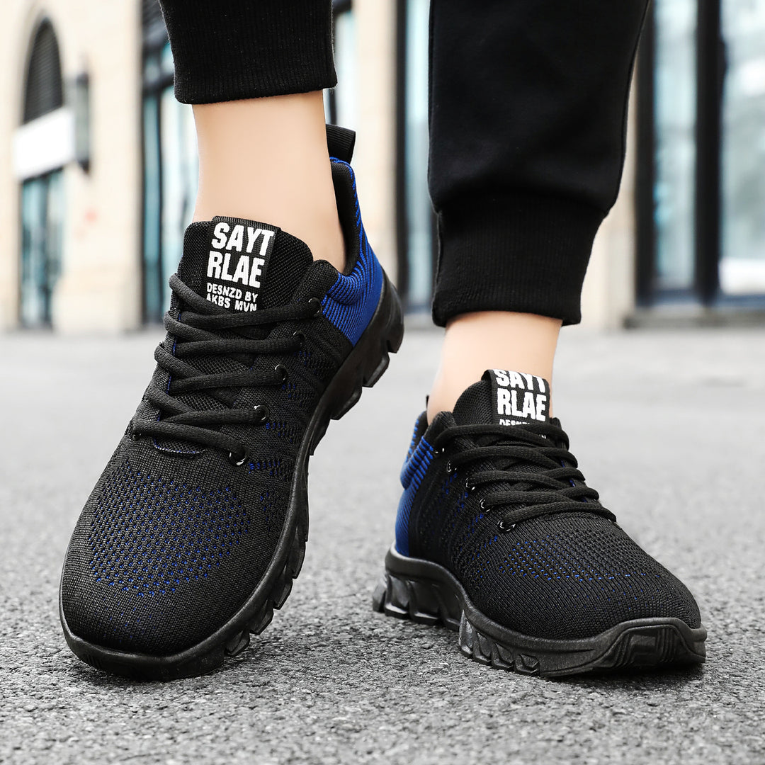 Damen Sportliche Laufschuhe mit atmungsaktiver Mesh-Oberfläche und dämpfender Sohle EB