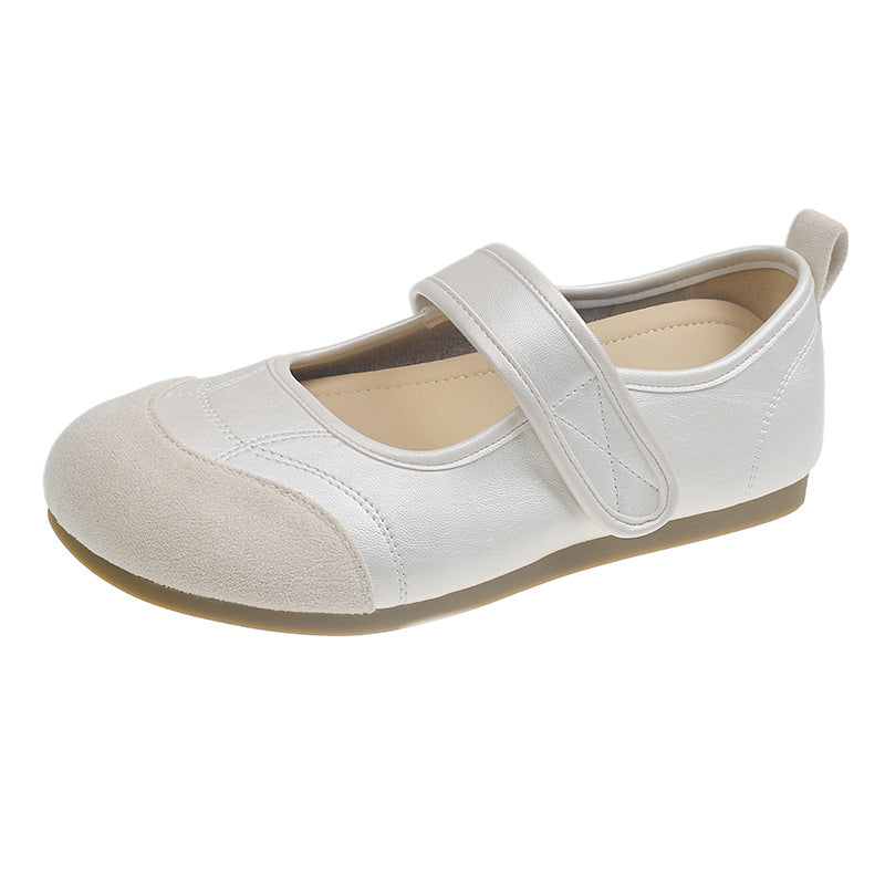 Damen Ballerina mit verstellbarem Riemen von EB